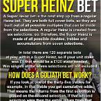 heinz bet meaning